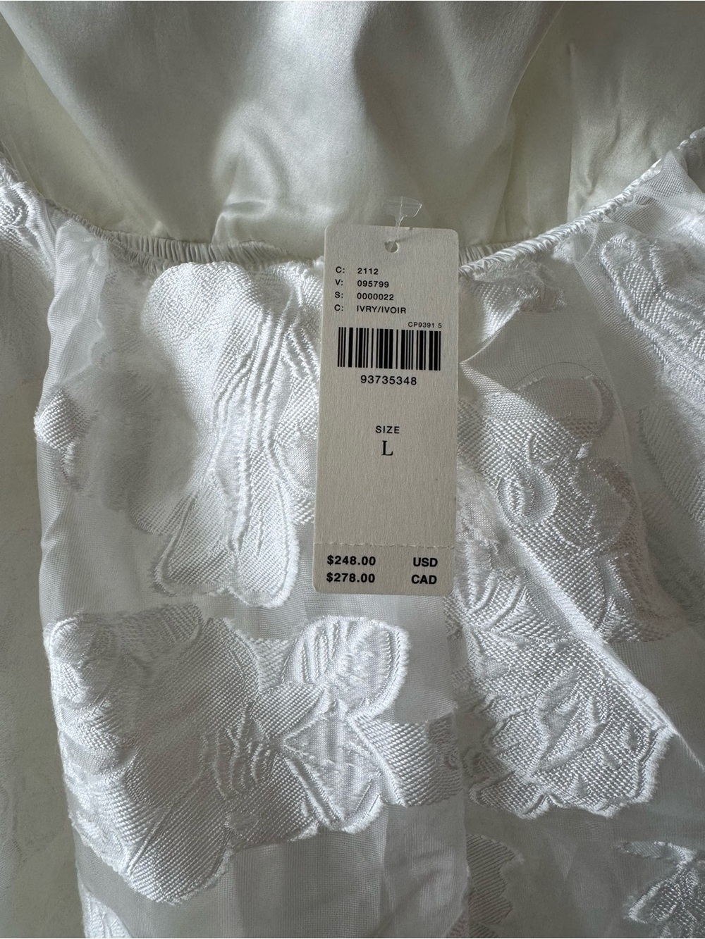 White Spaghetti-Strap Maxi Dress - Picture 4 of 4